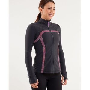 Lululemon Define Jacket Deep Coal Wee Are From Space Size 4 Multicolour